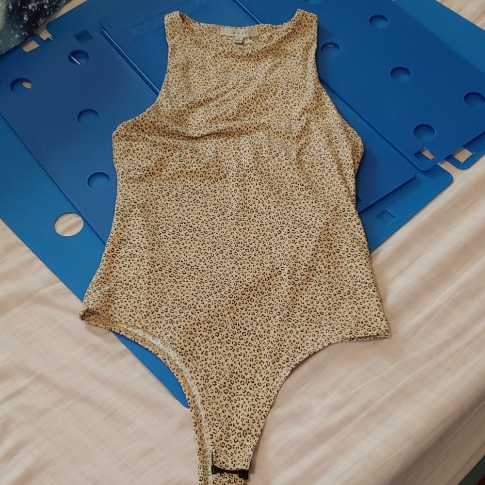 Cheetah Print Bodysuit
